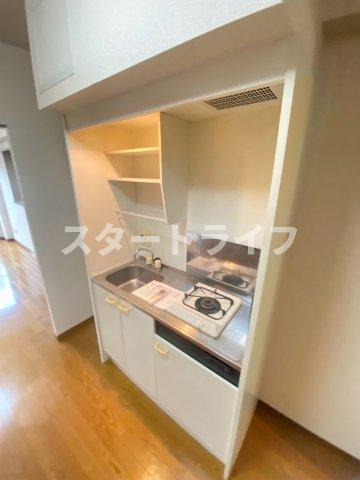 大阪市東淀川区淡路５丁目の賃貸マンションのキッチン