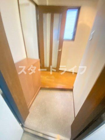 大阪市東淀川区淡路５丁目の賃貸マンションの玄関