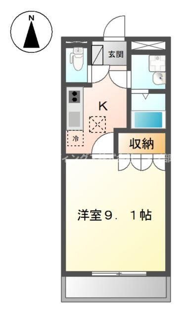 パーク・オアシス（Ｐａｒｋ　Ｏａｓｉｓ）の間取り