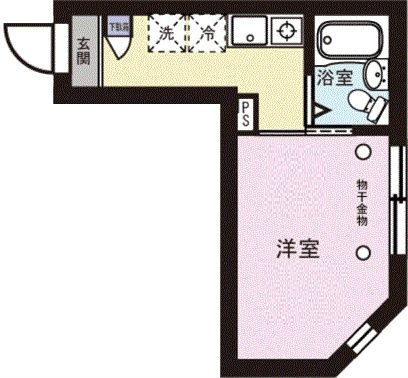 サクラハイツの間取り|間取りです。