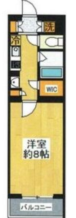 ルーブル新宿西落合八番館の間取り