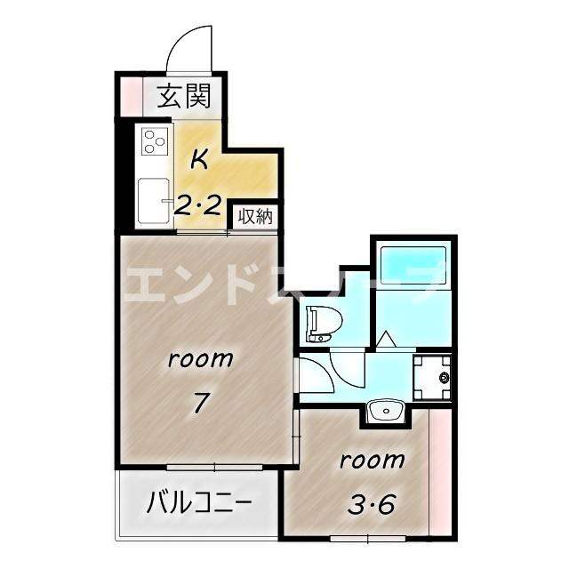 Ｋ－ＰＬＡＺＡの間取り|高崎、前橋のお部屋探しはエンドスケープまで！お客様の理想お聞かせ下さい♪