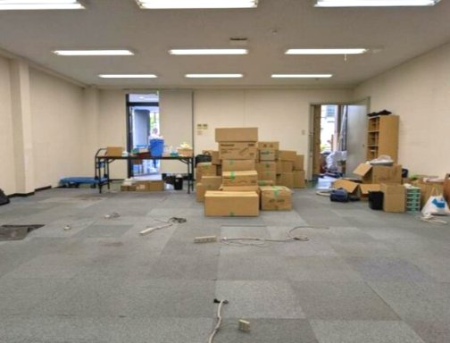 榎木町店舗事務所の内装