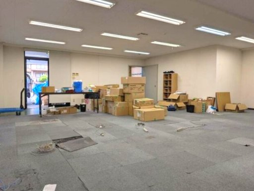 榎木町店舗事務所の内装