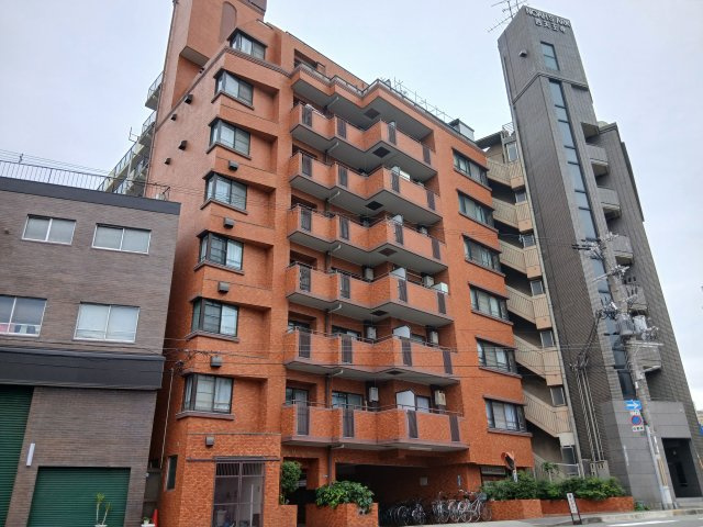 ライオンズマンション四天王寺の外観