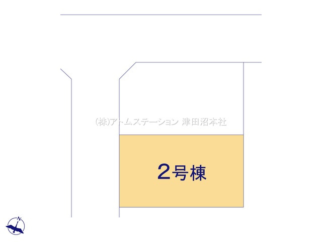 【区画図】 | アトムセレクト船橋市高根台１４期 ２号棟