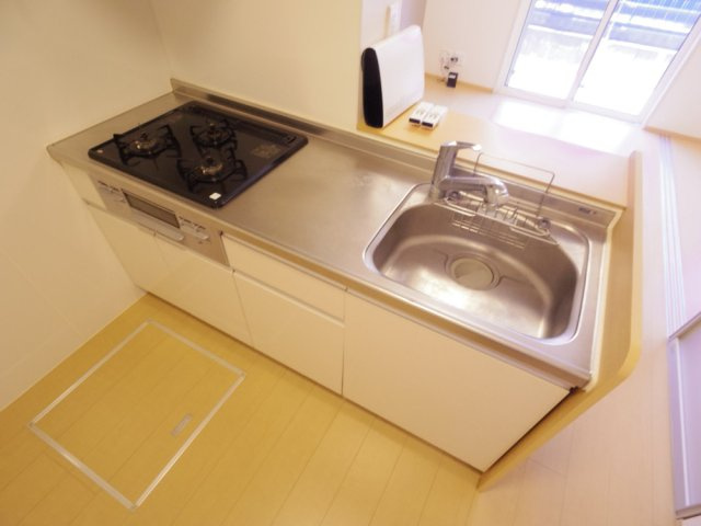 エスポワールのキッチン|※他号室写真です