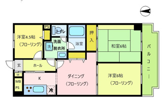 【間取り】 | コーラル和田町