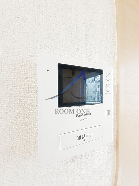フェリオコーポのセキュリティ|モニター付きインターホンです。