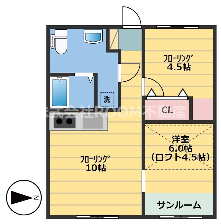 CAT　BOX　Ⅱ・Ⅲの間取り