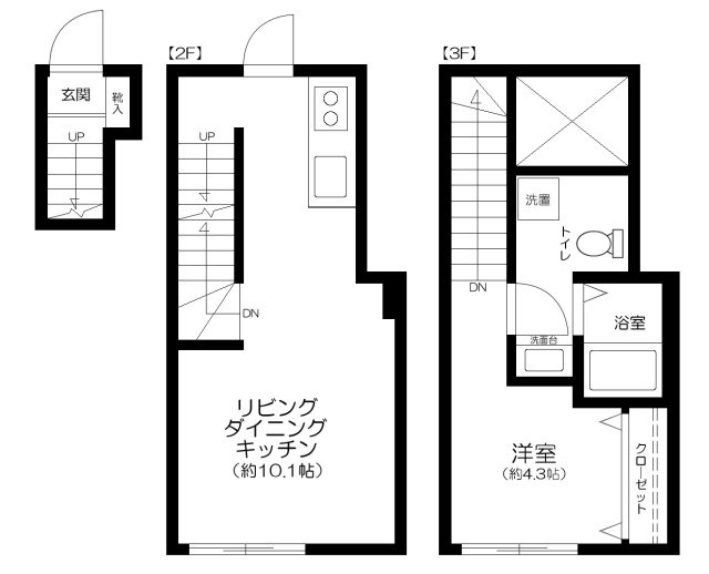 【間取り】 | 野方ＢＡＳＥ