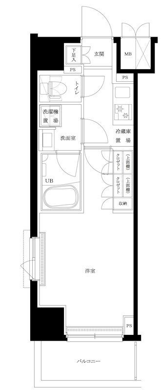 ルーブル南砂町の間取り|間取りです。