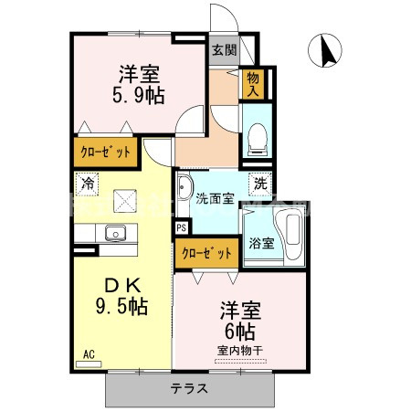 メゾン ブランシェの間取り