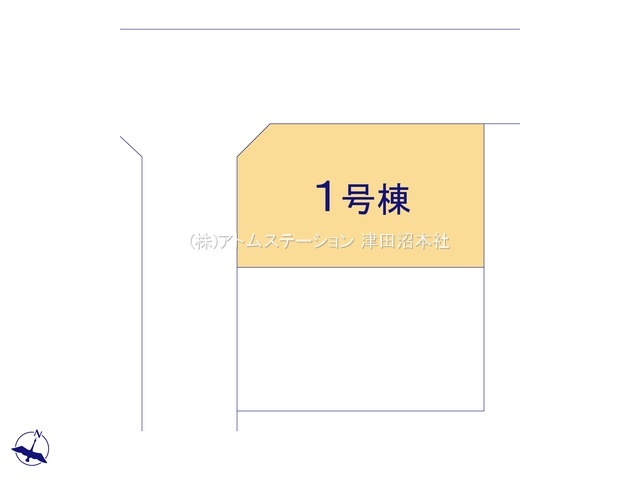 【区画図】 | アトムセレクト船橋市高根台１４期 1号棟