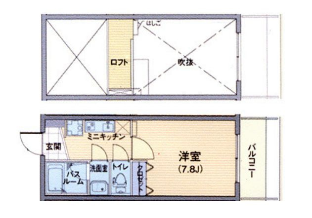 プロスペクト中之島の間取り