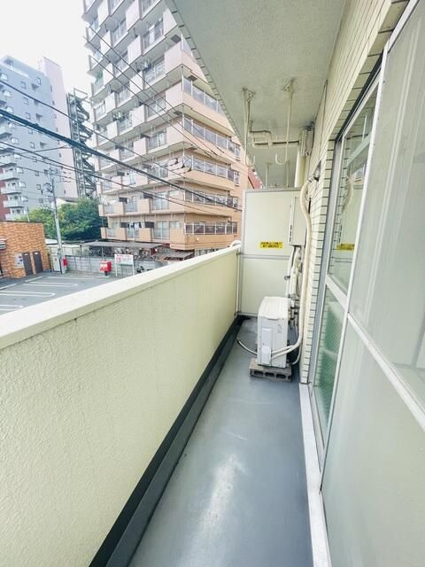 エンゼルハイム梅屋敷第２のバルコニー
