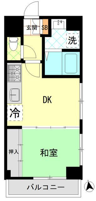 エンゼルハイム梅屋敷第２の間取り