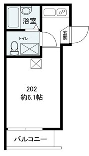 板橋区中台１丁目のアパートの間取り