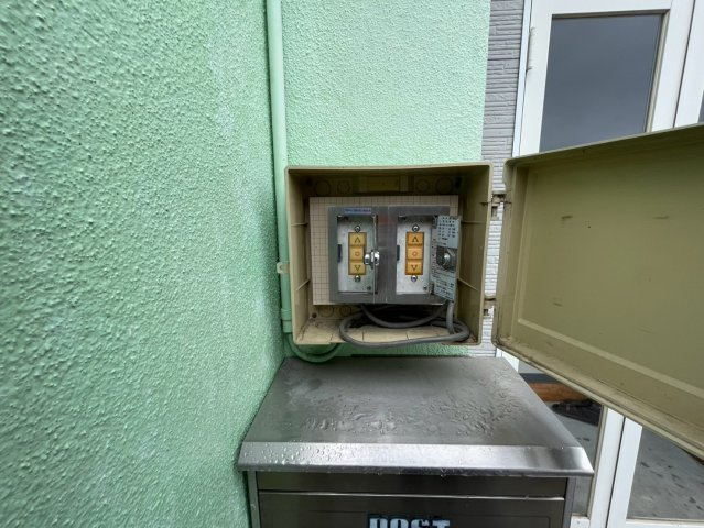 西尾市伊藤町貸店舗のエントランス