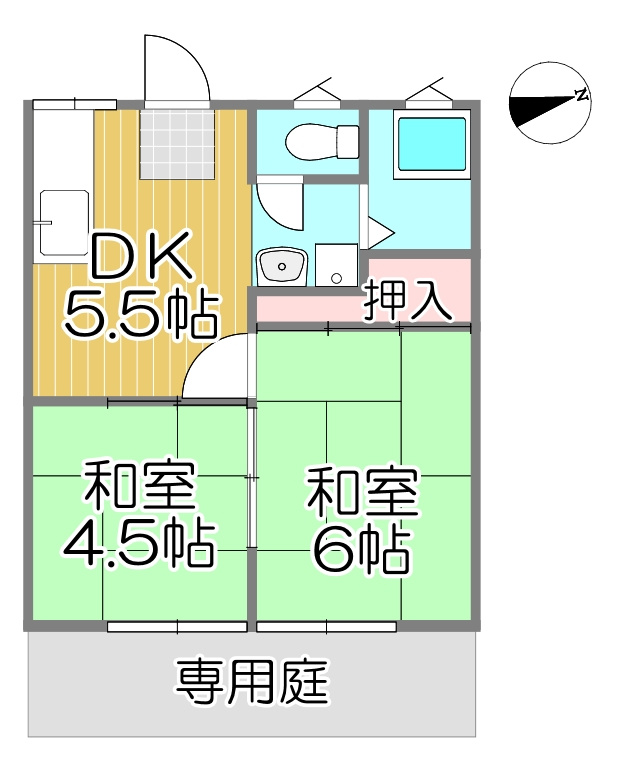 コーポ松浦の間取り