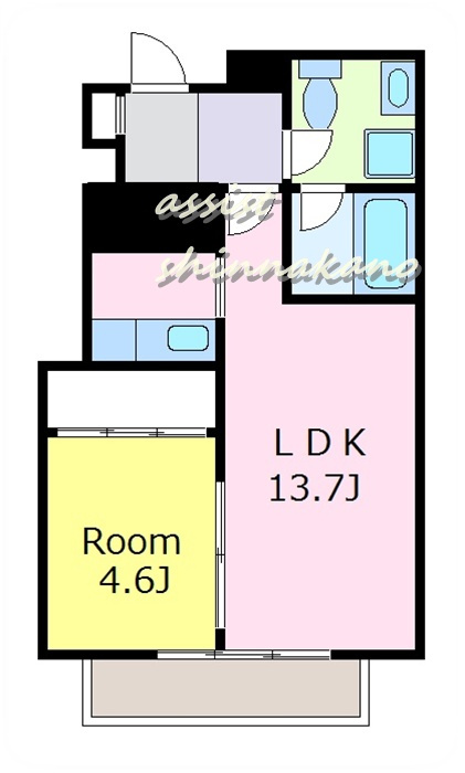 M.Flatの間取り