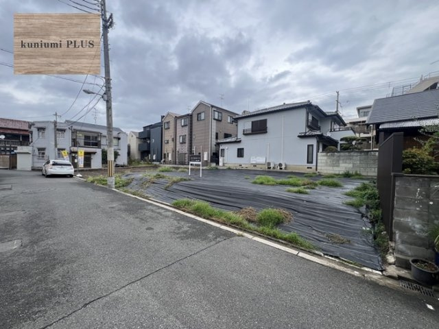 大阪市旭区清水3丁目の前面道路含む現地写真
