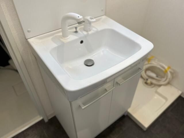 霞町五番館の洗面所