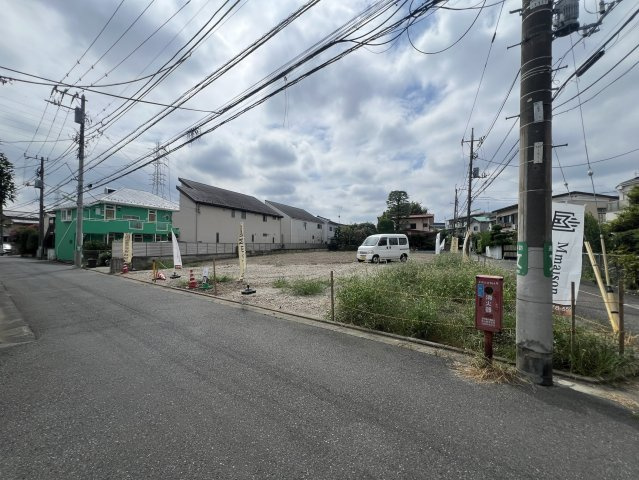 世田谷区北烏山　一括売地の前面道路含む現地写真
