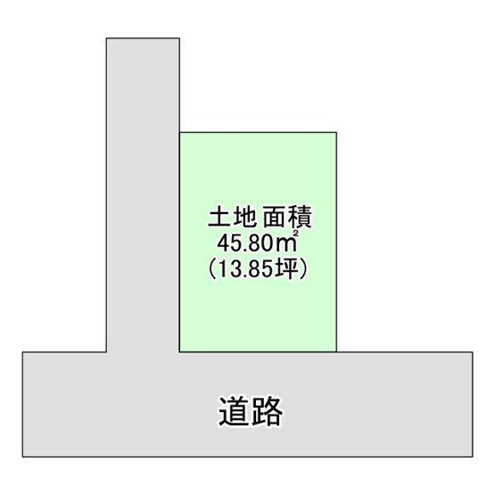 【土地図】 | ◆中区日ノ出町2丁目　建築条件なし売地◆