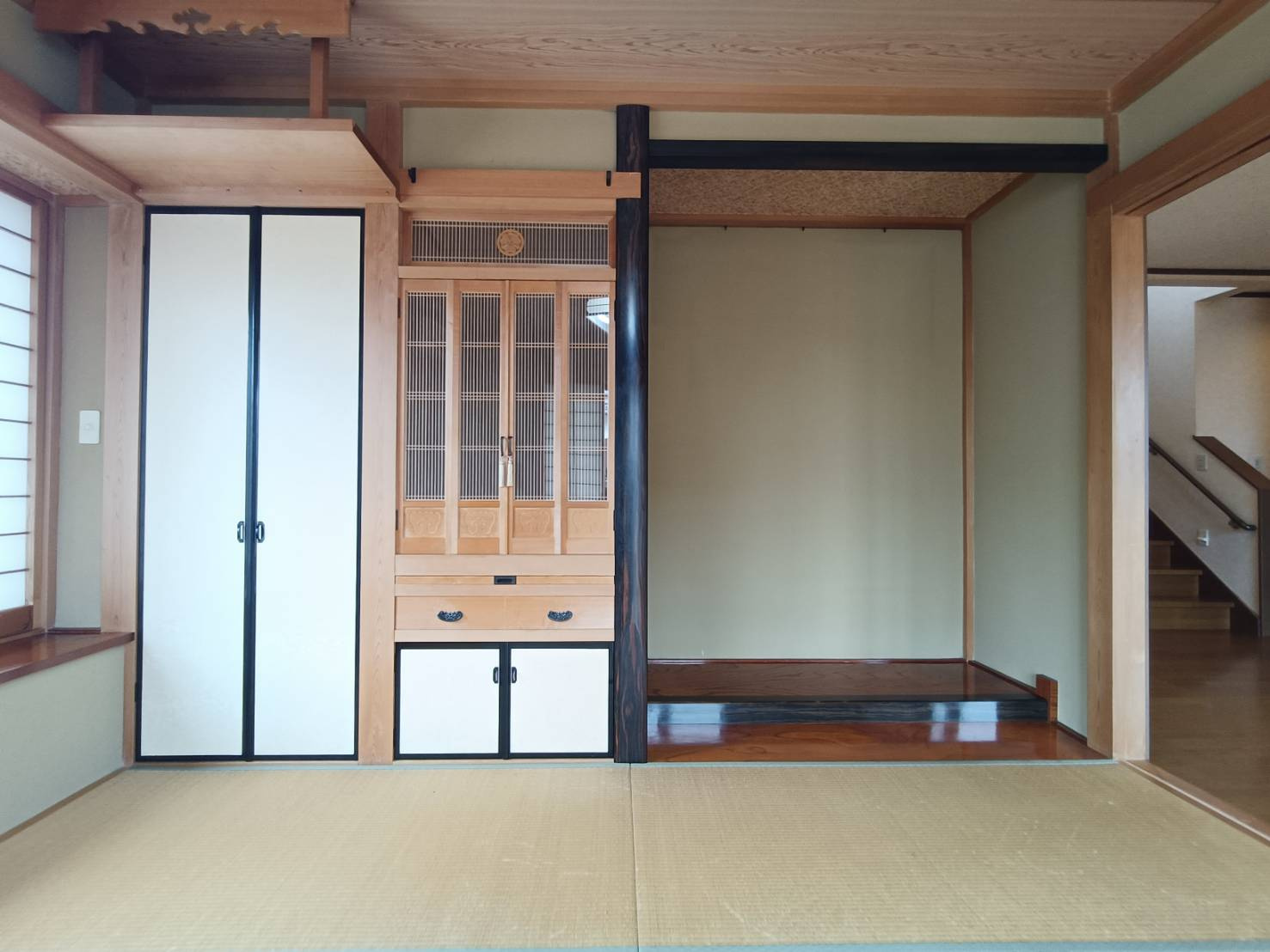 北葛飾郡松伏町　松伏　中古戸建のバルコニー|お洗濯にも便利なバルコニー