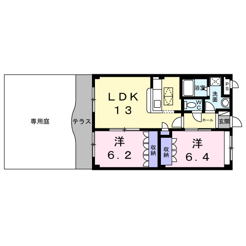 マウントック・レオの間取り