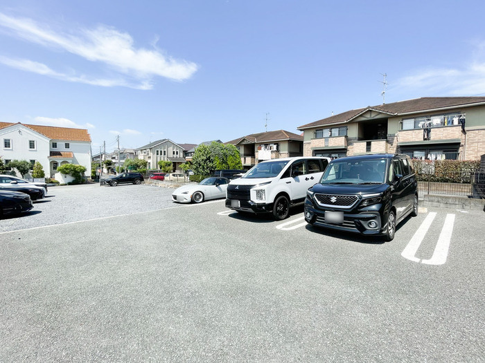セリシールの駐車場