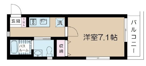 NSGATE南小岩の間取り|間取りです。