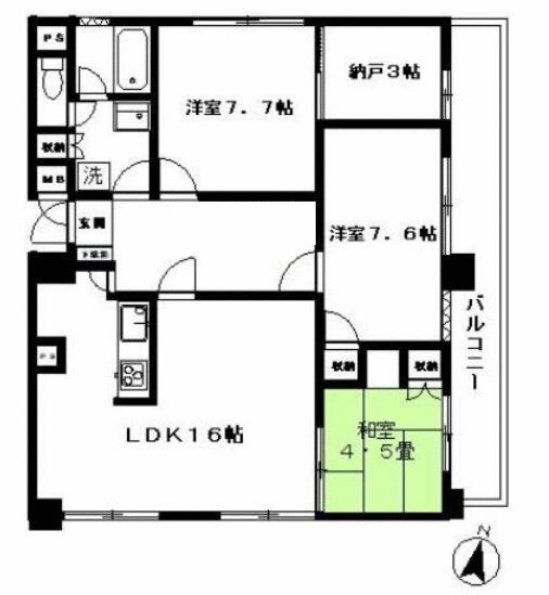リバーサイドテラスの間取り