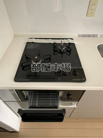 CITY SPIRE 蔵前のキッチン|2口コンロ