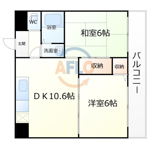 ラベリテ21の間取り