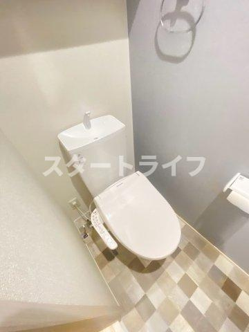 大阪市東淀川区西淡路３丁目の賃貸マンションのトイレ