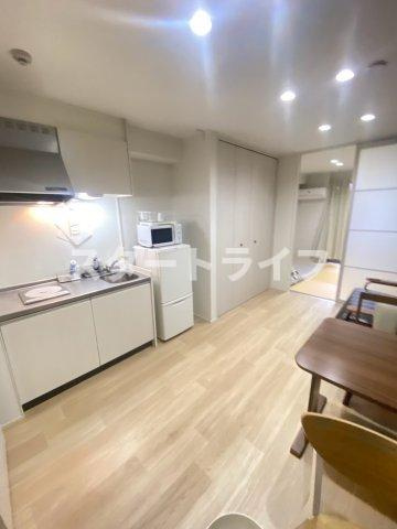 大阪市東淀川区西淡路３丁目の賃貸マンションの居間・リビング
