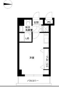 【間取り】 | スカイコート両国壱番館