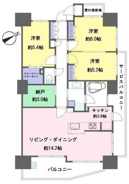 BELISTA祇園の間取り