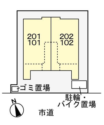 【区画図】 | ボヌール