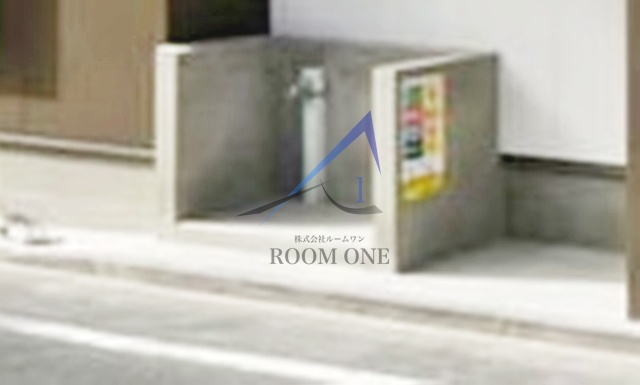 ブロードスカイ西六郷のその他共用部分|敷地内ゴミ置き場です。