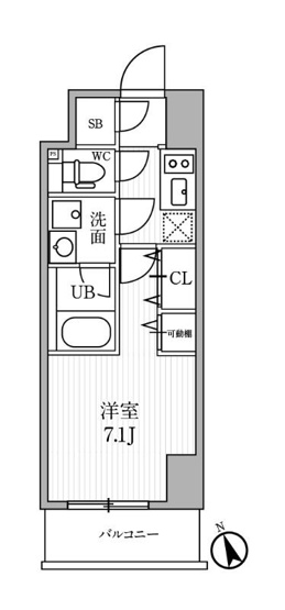 【間取り】 | シーズンフラッツ蒲田