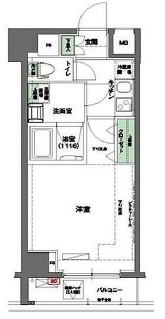 ハーモニーレジデンス東京イースト＃002の間取り