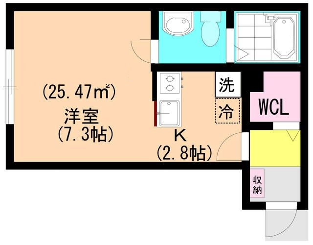 AJ馬込の間取り|間取りです。