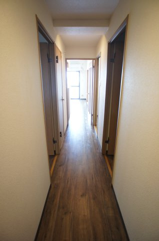 椎の実ハイツの玄関