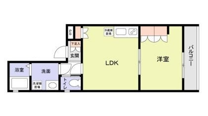 Ｌｙｃｏｒｉｓ西小山の間取り|間取りです。