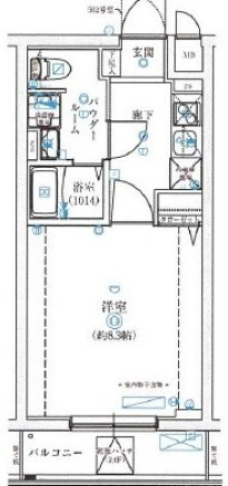 ＳＨＯＫＥＮ　Ｒｅｓｉｄｅｎｃｅ板橋区役所前の間取り|間取りです。
