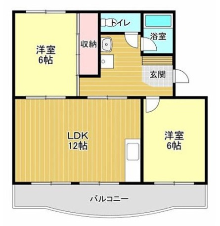 カメリア栄の間取り