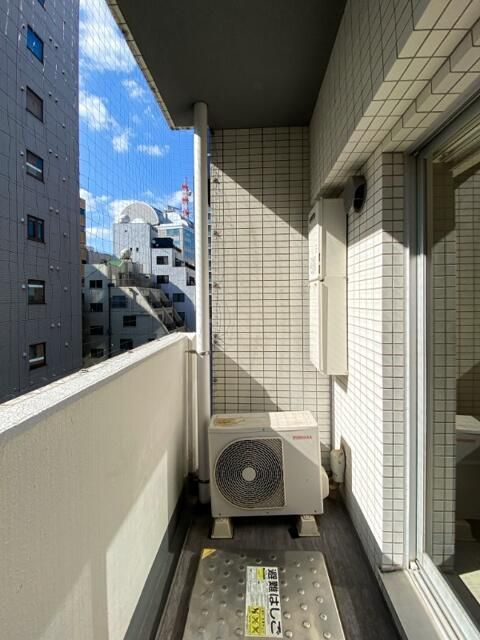レジディア蒲田Ⅱのバルコニー